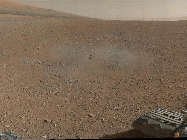 le cratère Gale, sur Mars