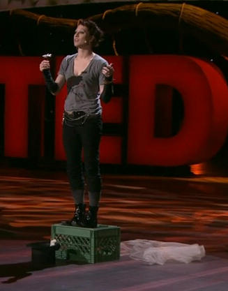 amanda palmer at TED 2013