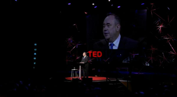 the first minister of scotland at TED