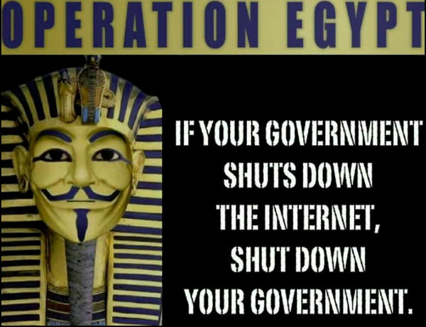 anonymous operation egypt