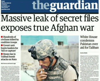 The Guardian wikileaks Afghan war