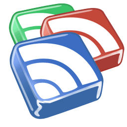 google reader's logo
