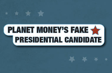 planet money's fake candidate logo