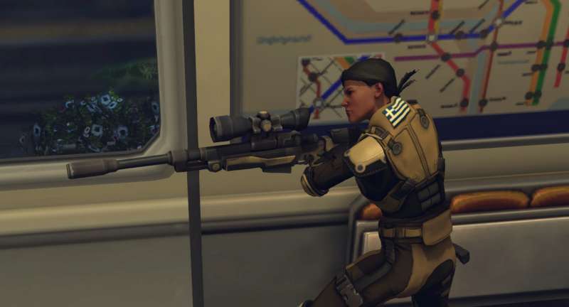 image du jeu xcom, un sniper