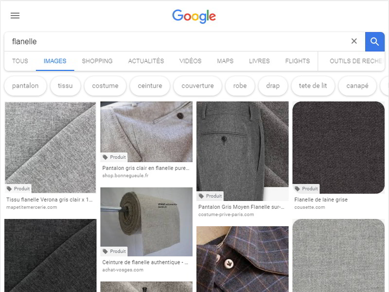 Google images comme outil de traduction