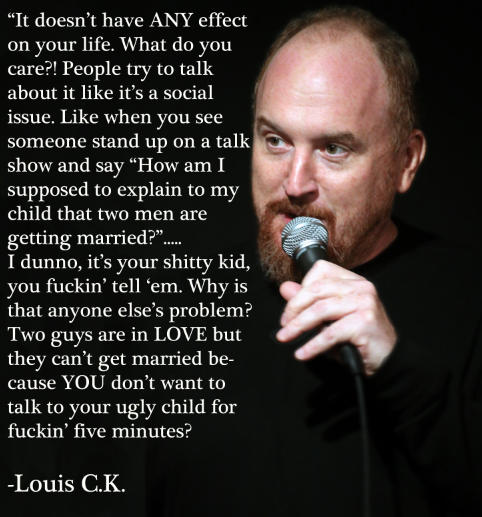a Louis CK quote