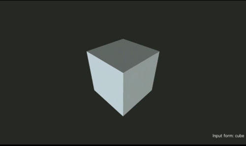 a cube