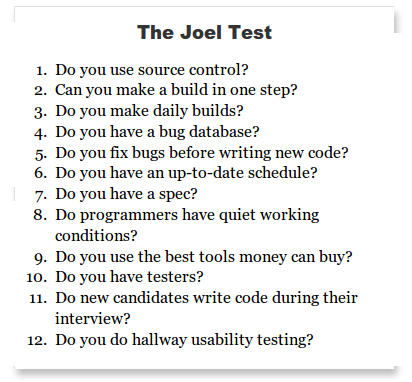 le test de joel