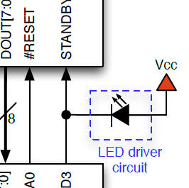 Part of a schematic of Apple's webcam security