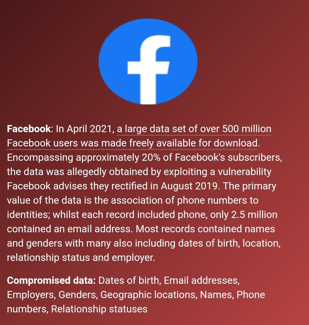 FacebookLeak