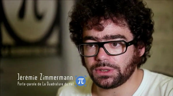 Jérémie Zimmermann, de la Quadrature du net