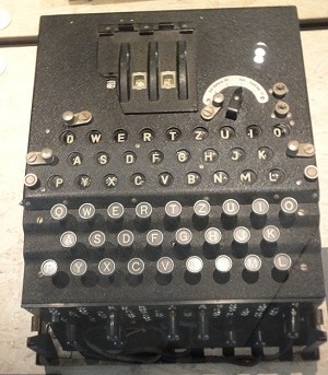 Une machine Enigma, modèle de 1940